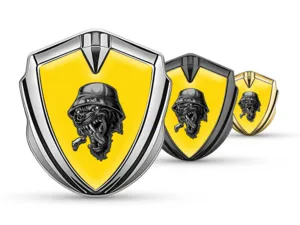 Silicone Emblem Badge Durable Style